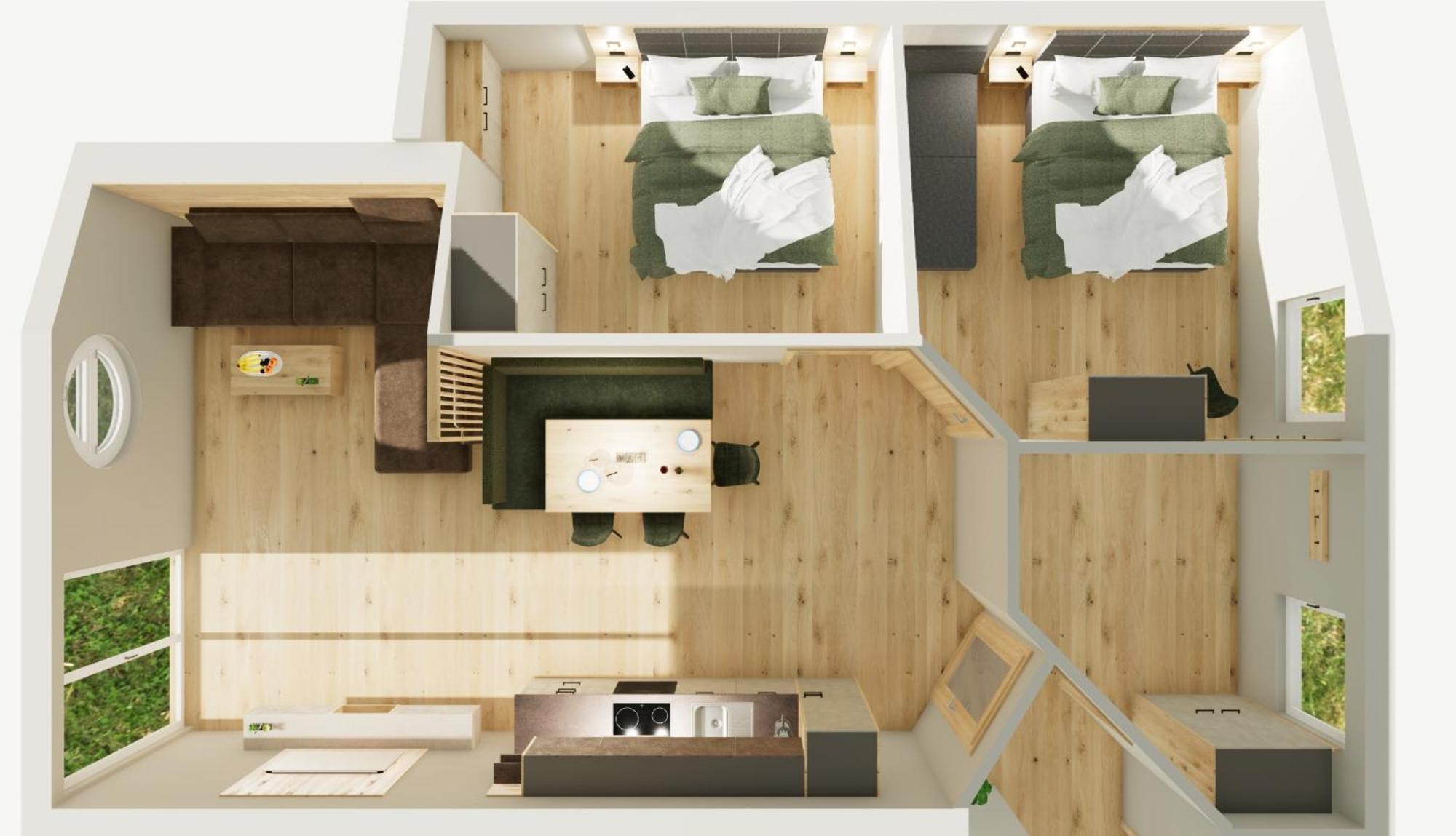 דירות וורפנוונג Haus Silvia מראה חיצוני תמונה